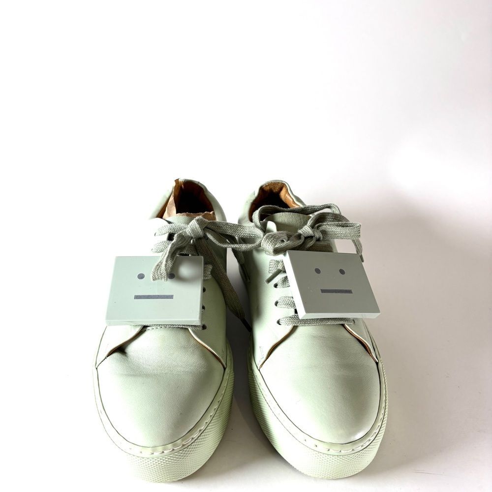 Acne Studios Face Leather Lace-Up Shoes size 36